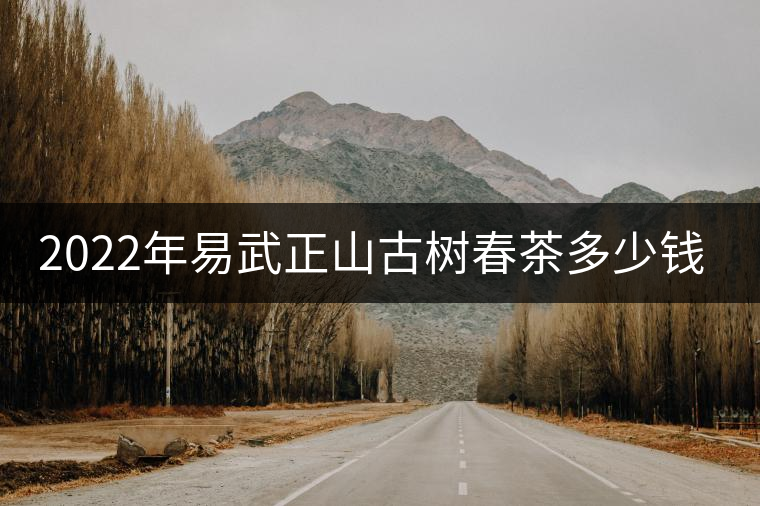 2022年易武正山古樹春茶多少錢一公斤？