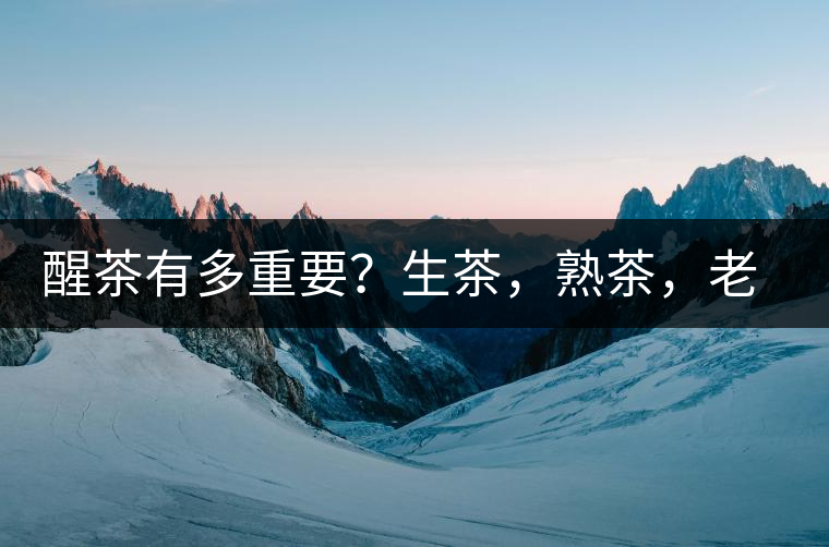 醒茶有多重要？生茶，熟茶，老茶，不同年份的普洱茶怎么醒茶？