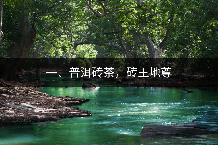 一、普洱磚茶，磚王地尊