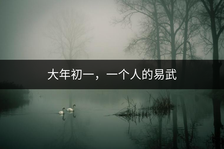 大年初一，一個(gè)人的易武