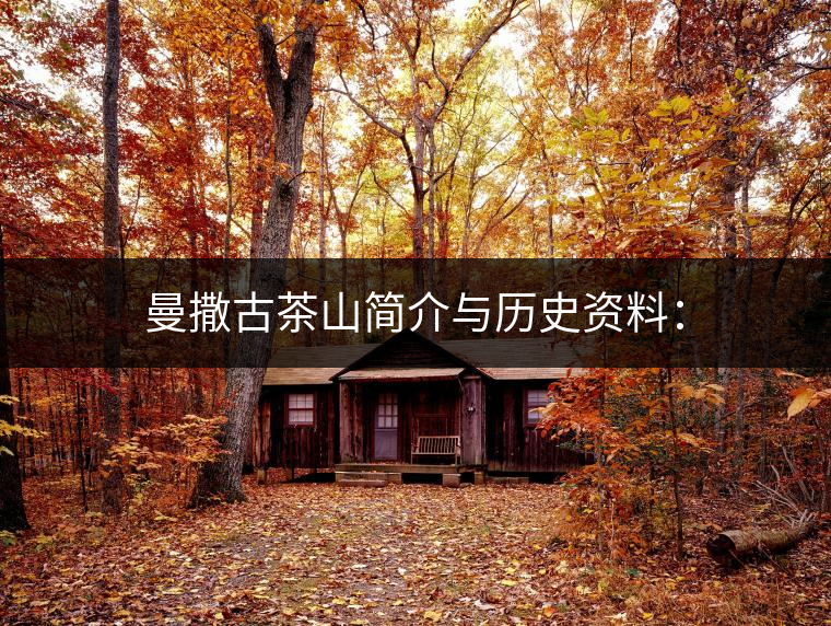 曼撒古茶山簡(jiǎn)介與歷史資料: 曼撒古茶山簡(jiǎn)介與歷史資料:
