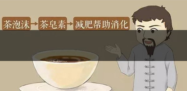 茶泡沫能減肥？-1